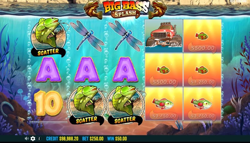 Erlebe das große Abenteuer mit Big Bass Splash im Pragmatic Play Casino